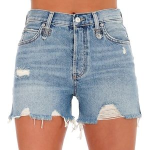 Free People Makai Cutoff Short in Blue Loose Cannon Sz: 29 and 32